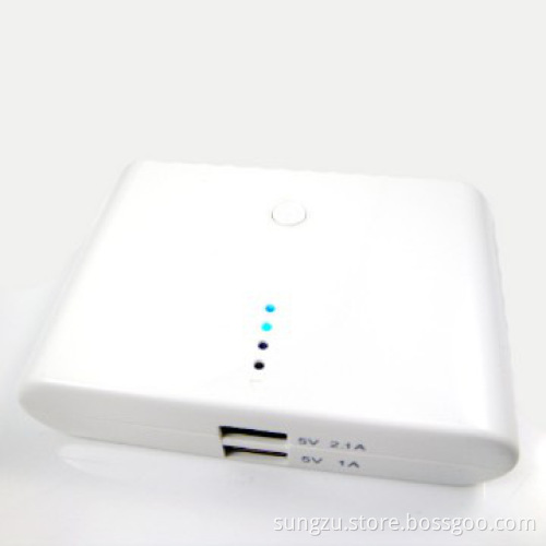 Dual USB 20000mAh super capacity mobile charger for blackberry
